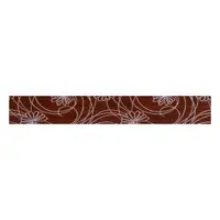 Brau decorativ faianta baie / bucatarie Luna Grace Brown 7 x 50