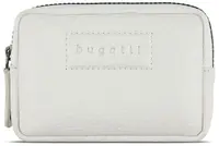 Husă din piele pentru chei Bugatti Elsa - Protecție RFID, alb
