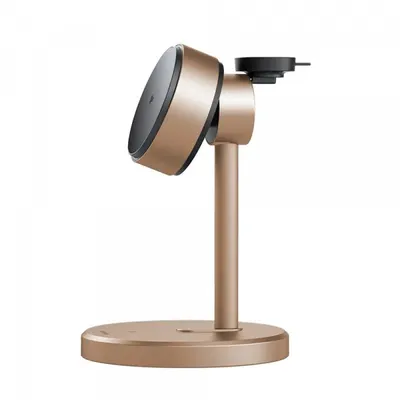 Incarcator Retea Wireless McDodo CH-2463 Swan 3in1, 22.5W, 1.67A, Auriu