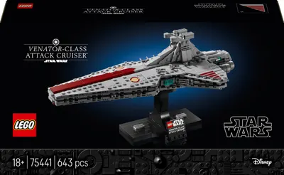 Constructor LEGO Star Wars -Crucișător de atac clasa Venator (75441)