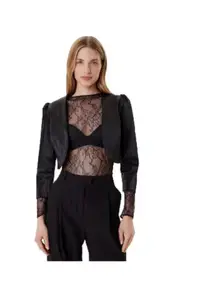 Sacou dama 305732460 - Sintetic - Negru -