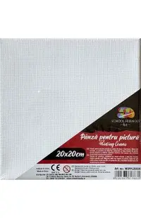 Canvas. Panza pentru pictura pentru sasiu 20 x 20