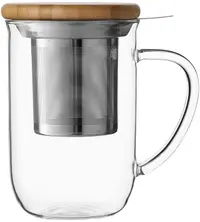 Ceașcă de ceai cu strecurătoare Viva Scandinavia - Minima, 500 ml, cu capac