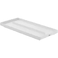 Tava baie Roca Ona A817670C60, pe blat, 350 x 158 mm, plastic, Alb mat