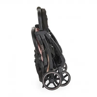 Carucior sport pentru copii Moni Cardi Roz de la nastere pana la 22kg,spatar reglabil,capotina cu plasa si banda reflectorizanta,bara de siguranta detasabila,roti pivotante cu amortizor,pliere compacta,suport sticla inclus