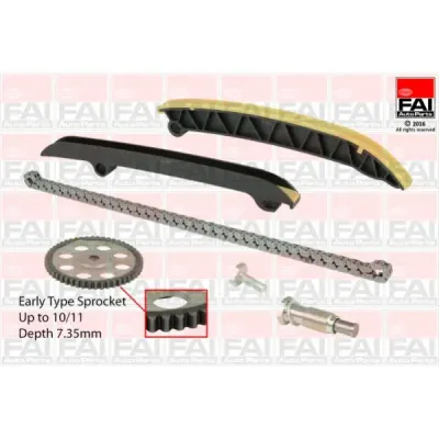 kit lant de distributie FAI AutoParts TCK208NG