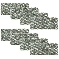 Outsunny Panouri Decorative cu Plante Artificiale, Ecran Expandabil pentru Intimitate, Ideal pentru Balcon/Verandă, 8 Piese, Verde | Aosom Romania
