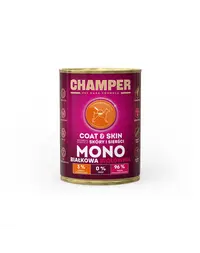 Hrana cu vita pentru caini CHAMPER Coat Skin monoproteica 400 g
