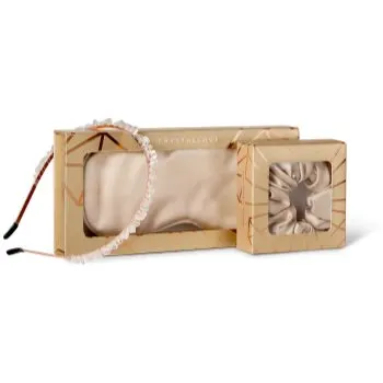 Crystallove Gold Silk Set set pentru păr