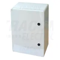 Cutie de distributie din material plastic TME403020 H×W×D=400×300×195mm, IP65, IK10, 1000V AC/DC, RAL7035
