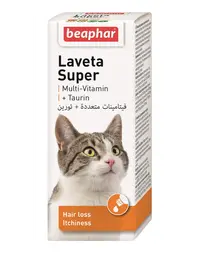 BEAPHAR Laveta Super Supliment alimentar impotriva caderii parului la pisici 50 ml