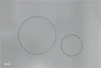 Clapeta de Actionare FLAT-TURN Aluminiu Anodizat + Inox