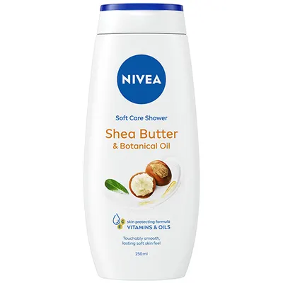 Gel de dus Shea Butter & Botancal Oil, 250ml, Nivea