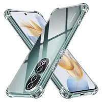 Husa pentru Motorola Moto G77 / G67, Techsuit, Shockproof Clear, Transparenta