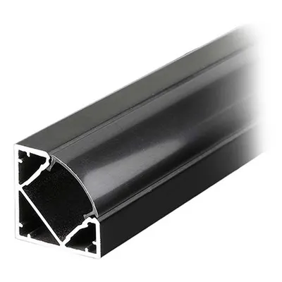 Profil aluminiu pentru banda LED 2M 19MM x 19MM - negru V-TAC SKU-2877