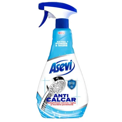 Detergent Anticalcar cu Pulverizator Asevi, 750 ml