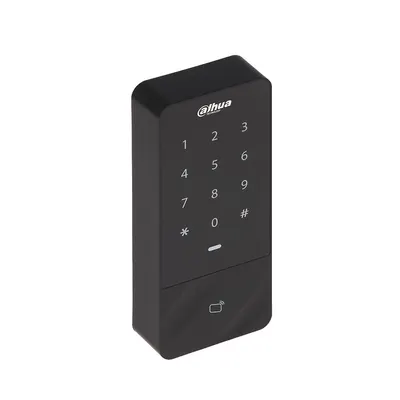 Control acces standalone Dahua ASI1201E-D-V1, 13,56 MHz, TCP/IP, Mifare, 30.000 de utilizatori, PIN, parola, RS-485/Wiegand