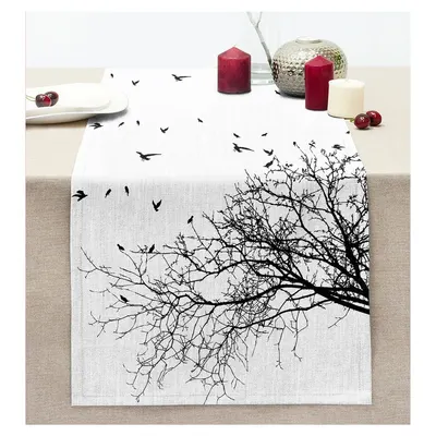 Napron de masă 40x130 cm Black Tree – Mila Home