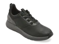 Pantofi sport CLARKS negri, MOTION TREK LX, din piele naturala