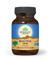 Beautiful Skin Ten Radiant, 60 capsule, Organic India
