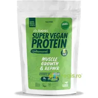 Proteina Super Vegan Potrivita dupa Efort fara Aroma Ecologica/Bio 875g