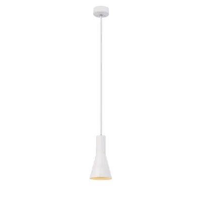 Lampa suspendata, lustra PHELIA 10 pandantiv E27, alb