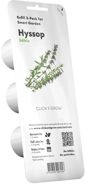 Semințe Click and Grow - Hyssop, 3 rezerve