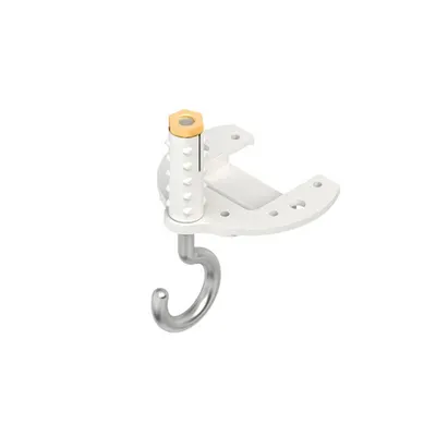 Iesire de tavan pentru Conductor Ribbon complet cu surub cu carlig si dibluri 225 CP