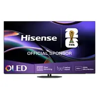 Televizor smart Hisense 55A85Q – Premium OLED, 55'', 4K UHD, Anti‑Reflection PRO, 120Hz Ultra Motion AI, support PS5/Xbox, Dolby Vision IQ&Atmos, VIDAA OS, negru