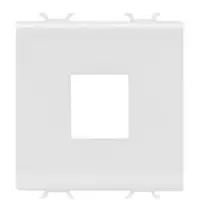 Adaptor pentru carcase conectori de date tip AMP/KEYSTONE JACK - 2 module Gewiss GW10433