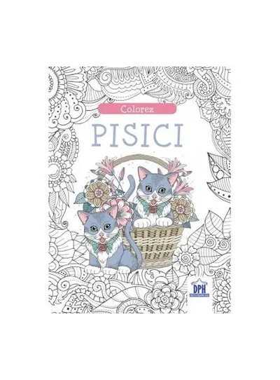 Colorez pisici. Carte de colorat - Paperback - ***