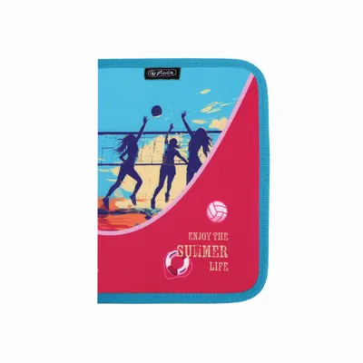 Penar neechipat, 1 fermoar, 2 extensii, 13.5x19.5x3 cm, Summer Life, Herlitz