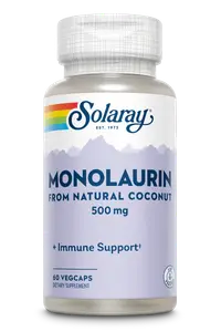 Monolaurin Solaray 500 mg, 60 capsule, Secom
