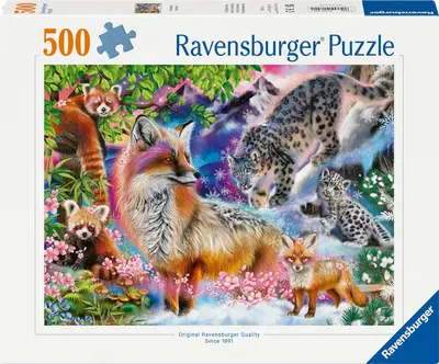 Puzzle Ravensburger din 500 piese - Armonie Himalayană
