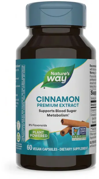 Cinnamon, 500 mg, 60 capsule, Nature's Way