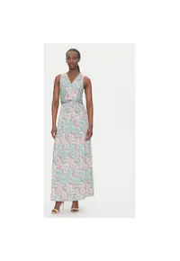 Rochie de vara dama 251-RPOPPA - Poliester - Multicolor - Multicolor