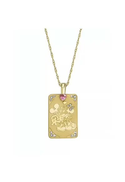 Colier Disney cu cristale JFC04708710 - Auriu