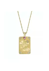Colier Disney cu cristale JFC04708710 - Auriu