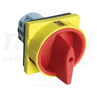 Intrerupator principal, cu lacat, P-O, in carcasa TKFL-25TS 400V, 50Hz, 25A, 4P, 7,5kW, 48×48mm, IP44