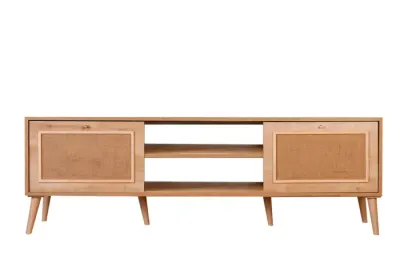 Comoda TV JUT, stejar, 180x41x55 cm