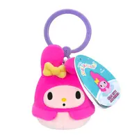 Breloc de plus, Squishmallows, Hello Kitty, 9 cm