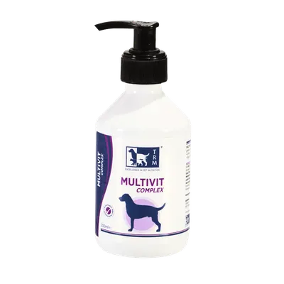 TRM Multivit Complex, multivitamine câini, suspensie orală TRM Multivit Complex, XS-XL, multivitamine câini, flacon, 200ml suspensie orală