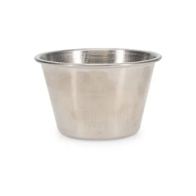 Bol mic argintiu pentru servire din metal 110 ml Serve – BonBistro