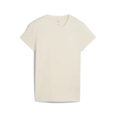 Tricou femei cu broderie Grafică Ess Script PUMA