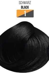 Vopsea Profesionala Fara Amoniac EVOQUE USA, Nuanta 1 Negru Intens - Cu Ulei de Argan si 12 Aminoacizi, 100 ml