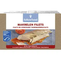 File de Macrou Salbatic in Sos de Rosii 125g