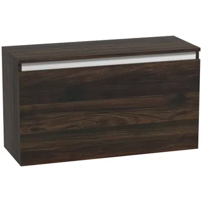 HOMCOM Noptiera Suspendată cu Montare pe Perete și Sertar de Depozitare, 80x30x45 cm, Maro | Aosom Romania