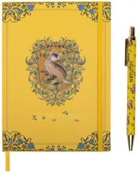 Set caiet cu pix CineReplicas Movies: Harry Potter - Hufflepuff