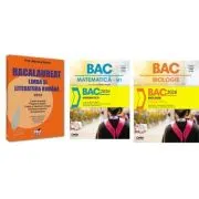 Pachet Bacalaureat 2026. Limba si literatura romana, Matematica si Biologie. Notiuni teoretice si teste pentru clasele 11-12
