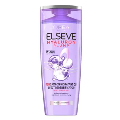 Sampon hidratant L'Oreal Paris Elseve Hyaluron Plump pentru par deshidratat, 250 ml Engros